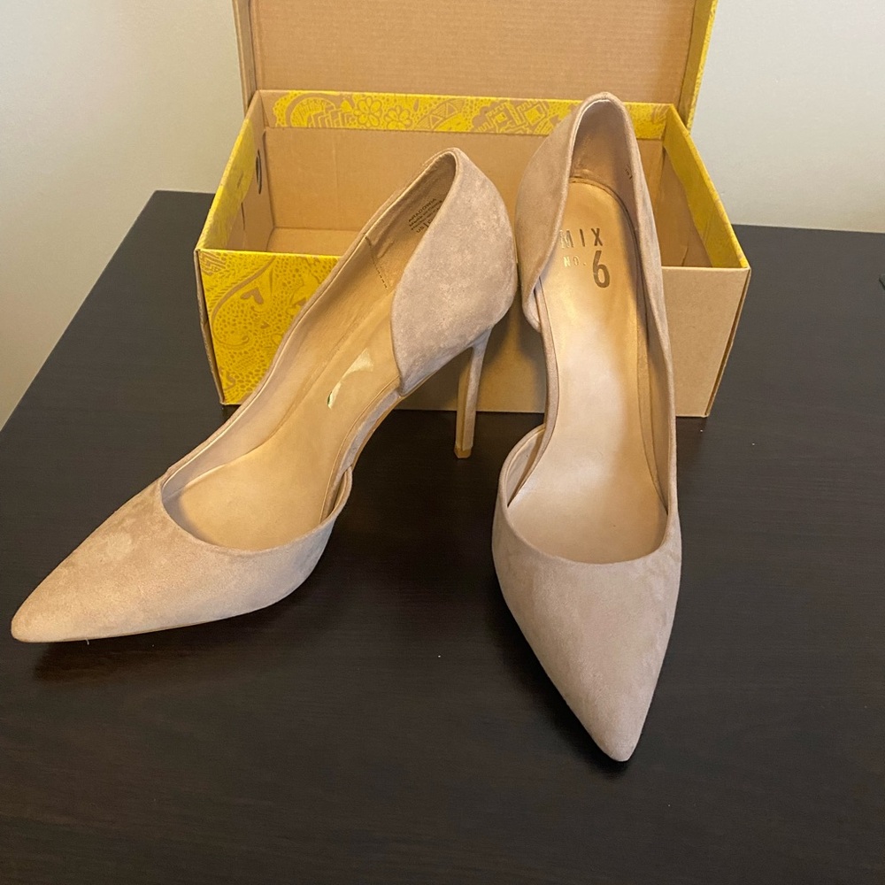 Elegant Beige Stiletto Heels